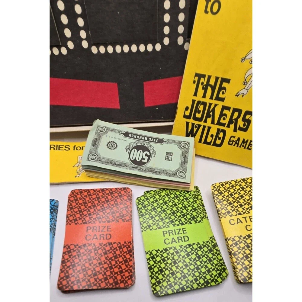 Milton Bradley The Jokers Wild Game Complete 1973 Based On Tv Show